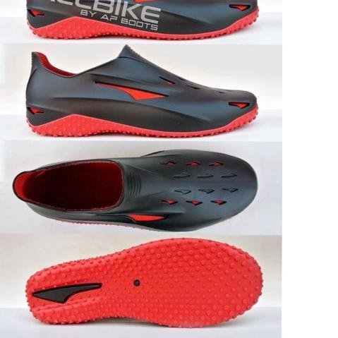 ✾ Sepatu sepeda ap boots all bike allbike Merah Mancing Sepatu Outdoor HMR632 ☊
