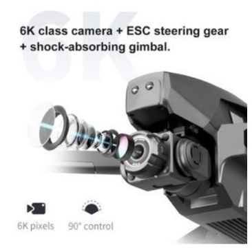 4K GPS RC Drone Profesional 6K HD Kamera