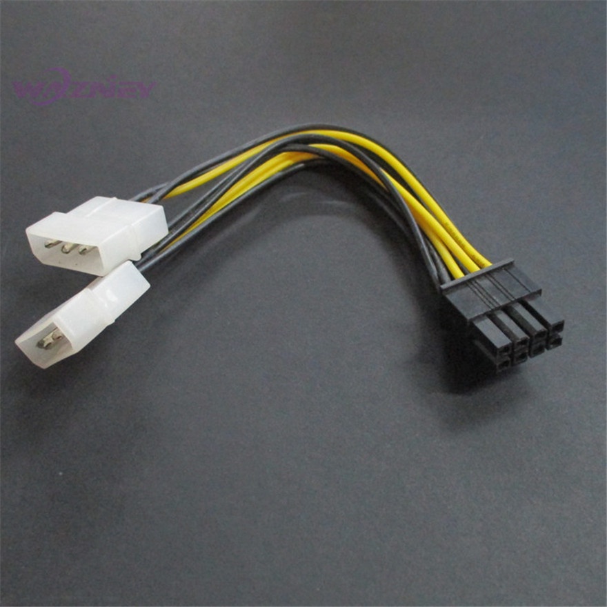 KABEL POWER VGA / ADAPTER 2 MOLEX TO 8 PIN / 8 PIN PCIE / PCI-E