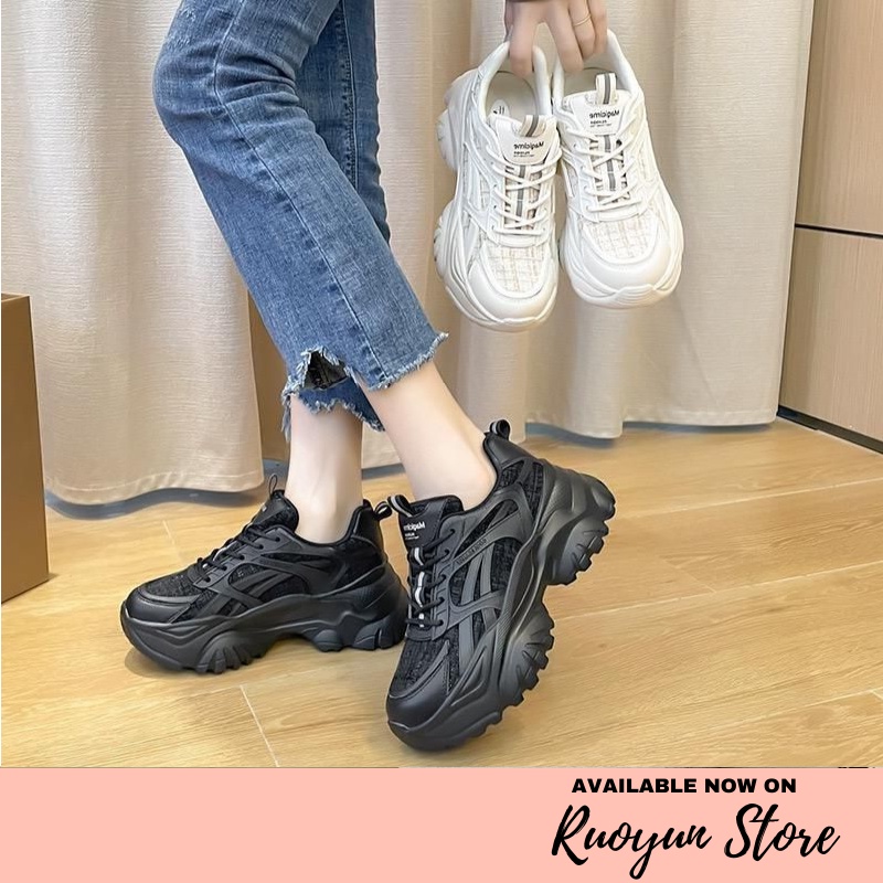 RYX - Jagged GID Sepatu Sneakers Tali Wanita Fashion Casual / Olahraga (NO BOX) - Ori Import