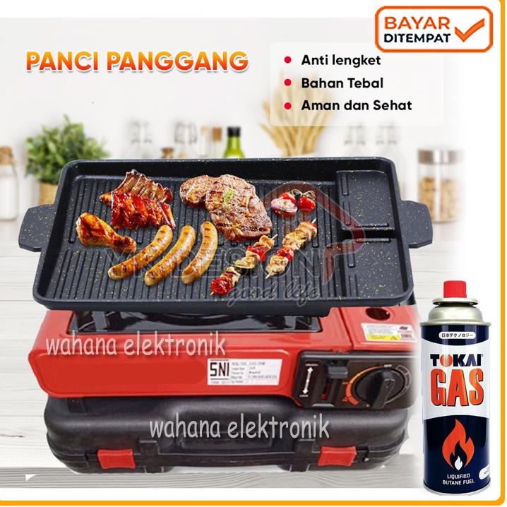 HOT SALE Paket Barbeque/BBQ Set Kompor Poble free Tas + BBQ Grill plate new PROMO
