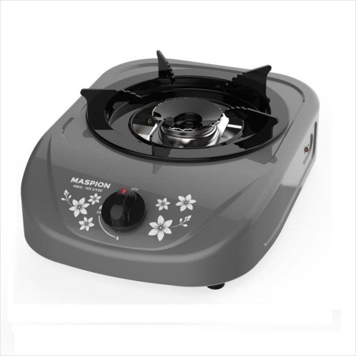 Kompor Maspion 1 tungku Green / Grey