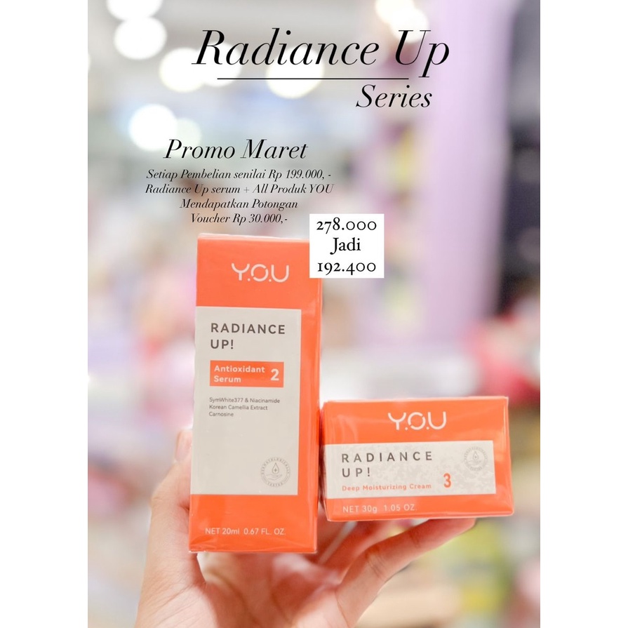 YOU ( Y.O.U ) NEW Bundle 2 RADIANCE UP