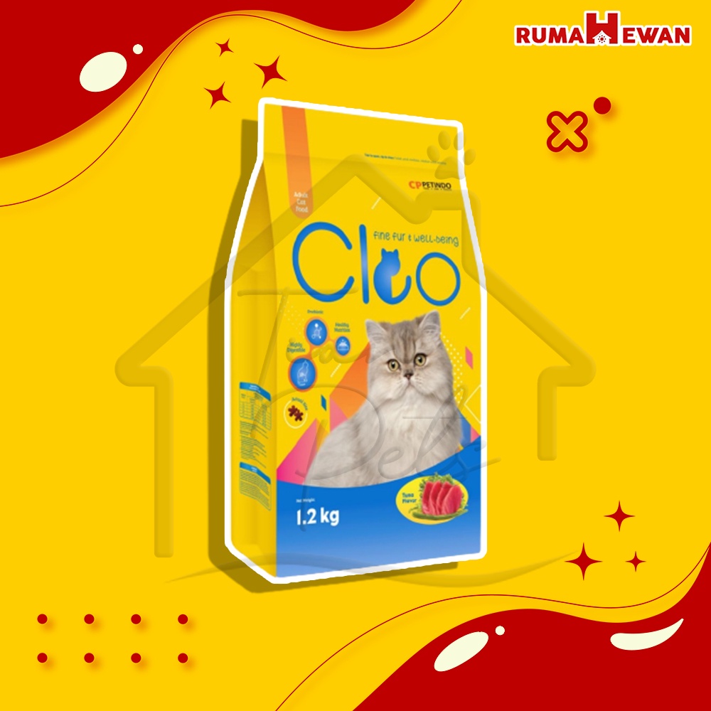 Cleo Adult Freshpack All Varian 1,2 Kg / Makanan Kucing Dewasa 1,2Kg