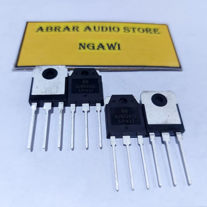 Transistor NJW0281 NJW0302 / NJW0281G NJW0302G / NJW 0281 0302