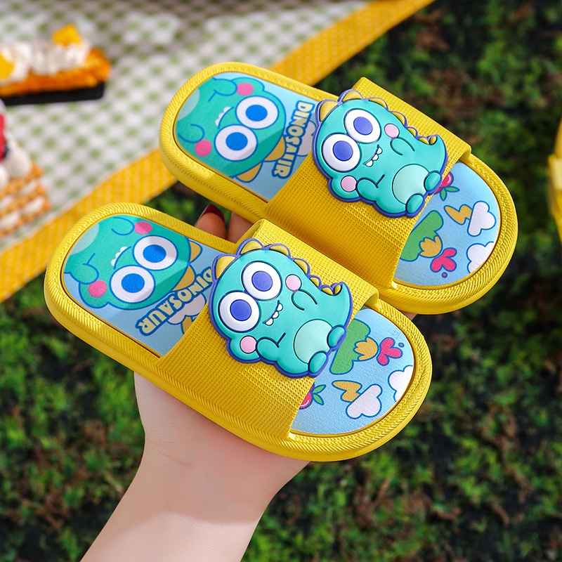 Sandal Anak Prermpuan Sandal Slop Anak Laki-laki Cewek Motif Karakter Lucu Sepatu Fashion Baru Kekinian Sendal Sandal Anak