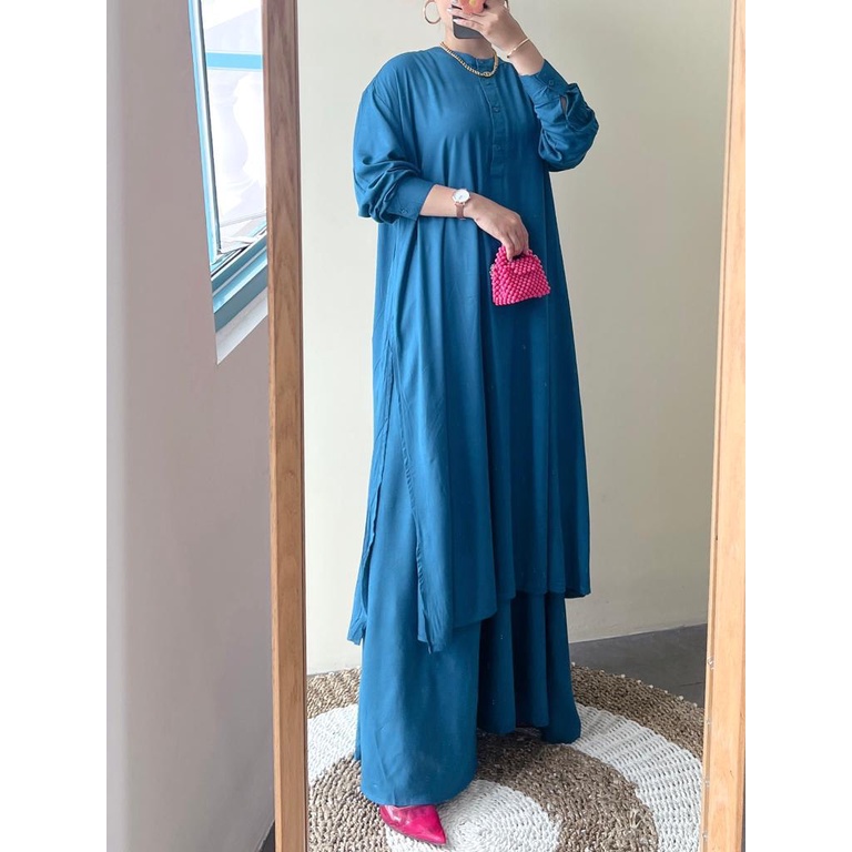 One Set Tunik Rok Rayon Twill Jumbo - 2106.01.129