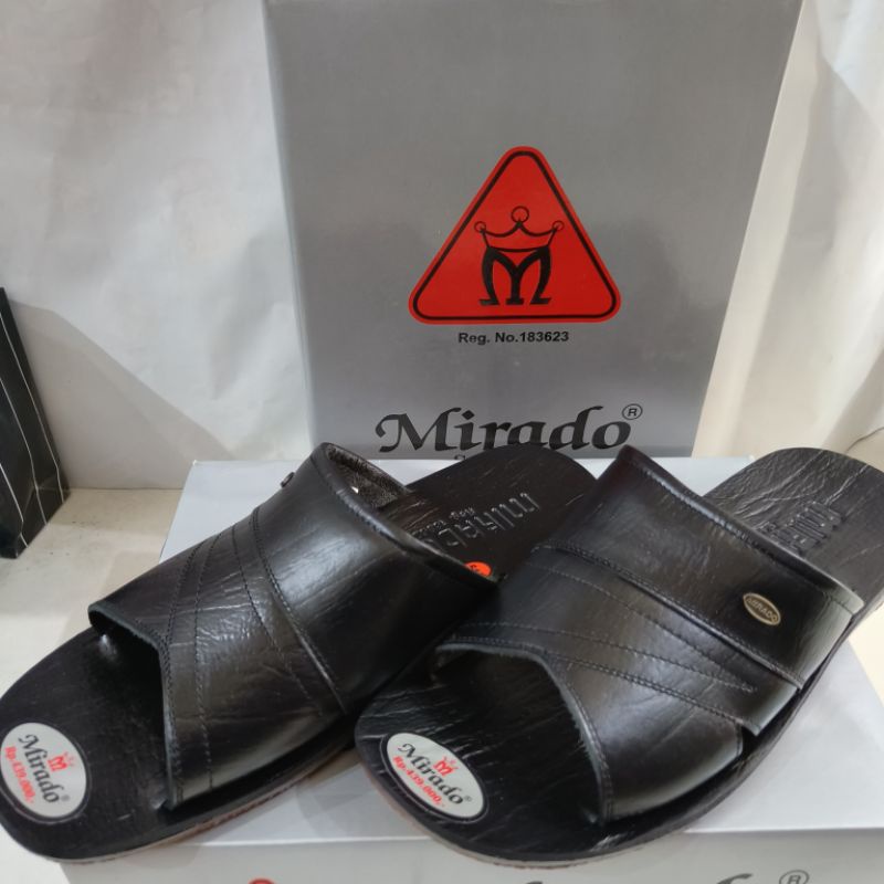 SANDAL KULIT PRIA MIRADO TIPE 510. SANDAL KULIT ASLI MIRADO TERBARU