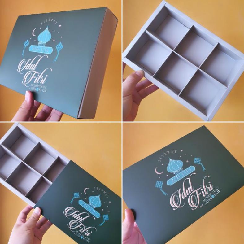 

DUS IDUL FITRI EGGTART SEKAT 6 " MOSQUE - ABU ABU " & TAG ( 1 PACK ISI 5 PCS DUS & TAG ) .