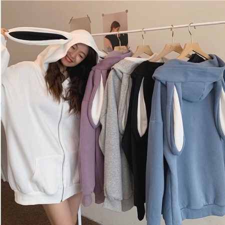 JACKET ZIPPER HODIE RABIT