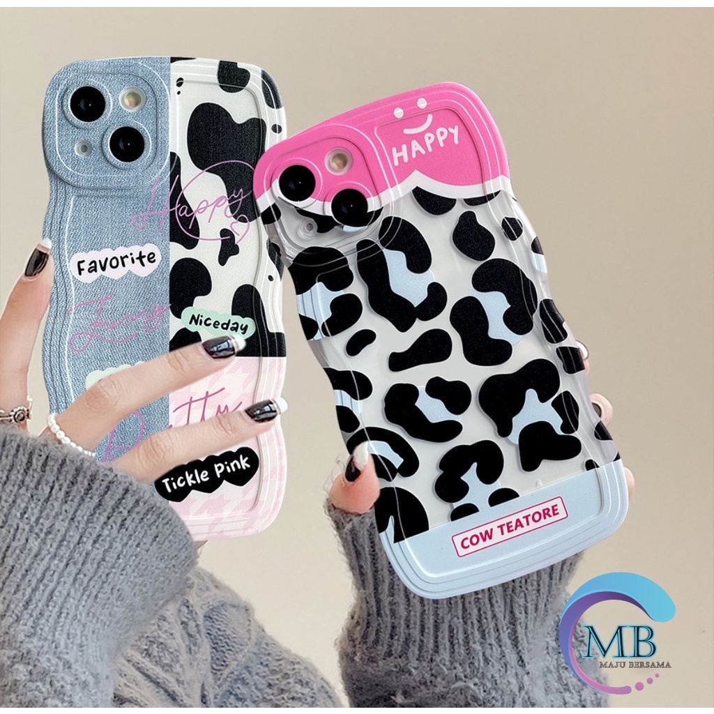 SS802 SOFTCASE PATCH DENIM LEOPARD FOR OPPO A71 A74 A95 A8 A31 A83 F1S A59 F5 YOUTH F7 F11 RENO 4 4F F17 5 5F F19 PRO 6 7 8 7Z 7 8T MB4493