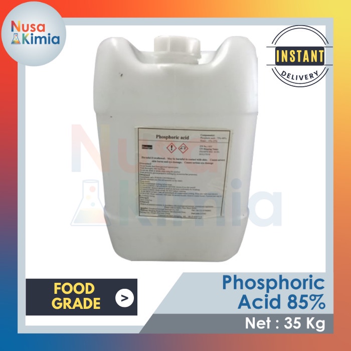 (Instan Only) Phosphoric Food Grade 85% - 35 Kg