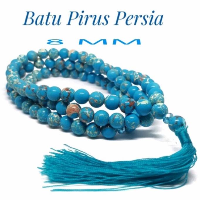 tasbih batu pirus persia 99 8mm