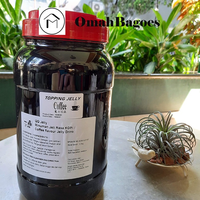 

QQ Coffee Jelly 3,3kg / 3.3kg - Topping Minuman Jelly Kopi