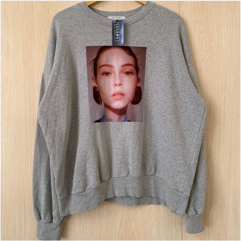 K53/BURU &JUDY/crewneck motif/crewneck modis/crewneck branded/kaos panjang/kaos murah