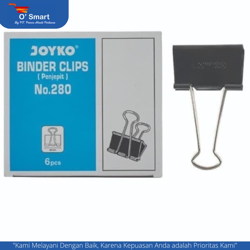 

JOYKO Binder Clip 280 1 Box isi 6 pcs