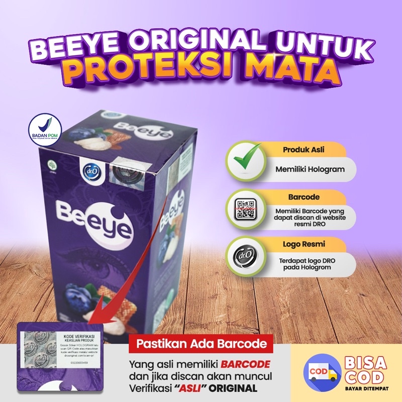 Obat Mata Madu BE EYE Mata Minus plus silinder rabun original Beeye 250 ml madu beeye asli madu beeye orginal madu beeye 250ml