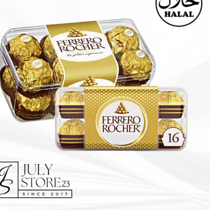 

○ Ferrero Rocher T16 chocolate / coklat isi 16⁵ ♞