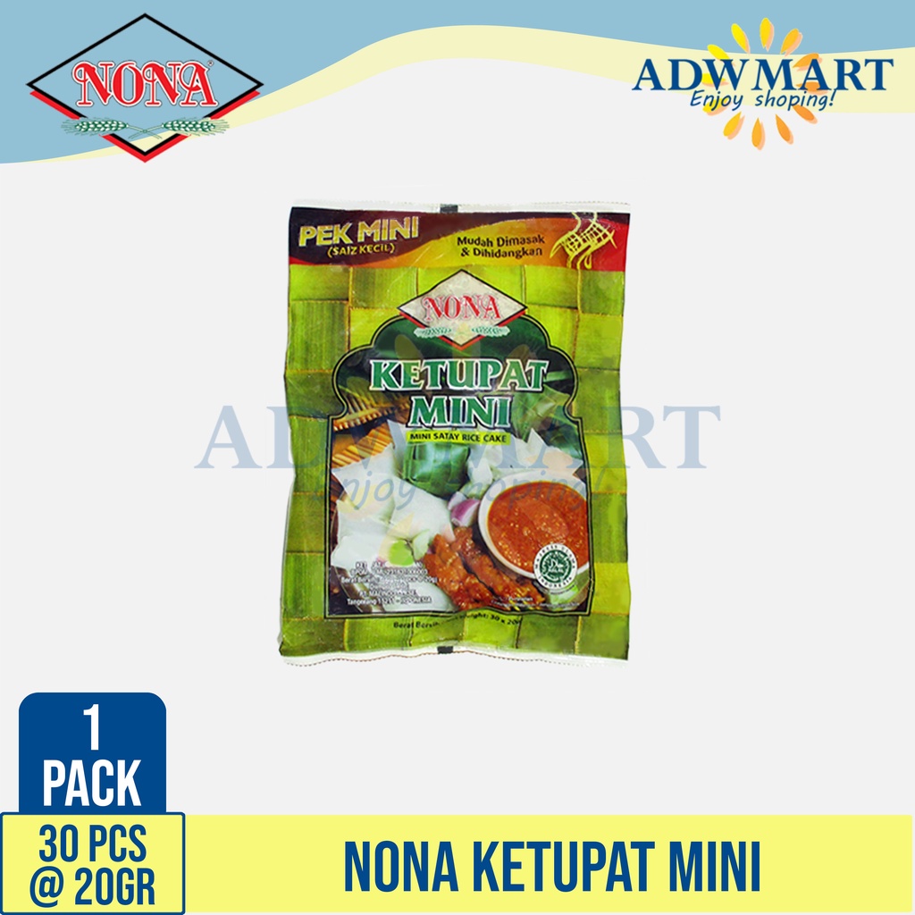 

NONA KETUPAT MINI 20GR | 30PCS