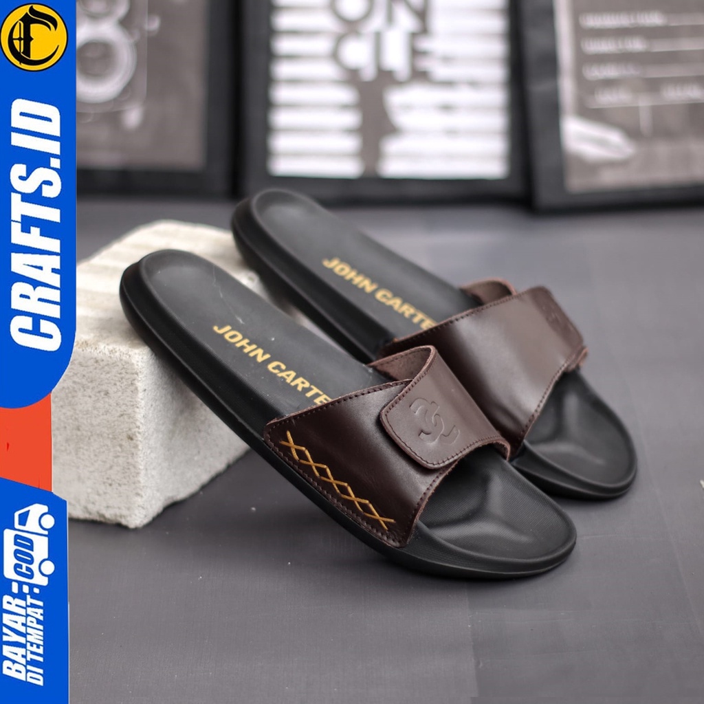 Sendal Slide Pria Sandal Selop Pria Ringan Crafts Siemz