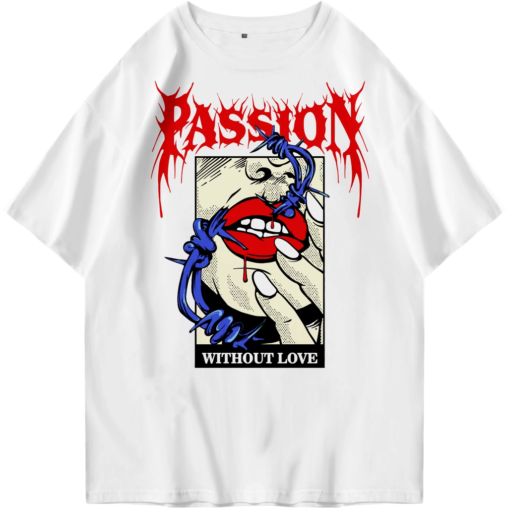 Firstlast Oversized Tshirt Passion | Kaos Oversize Pria dan Wanita