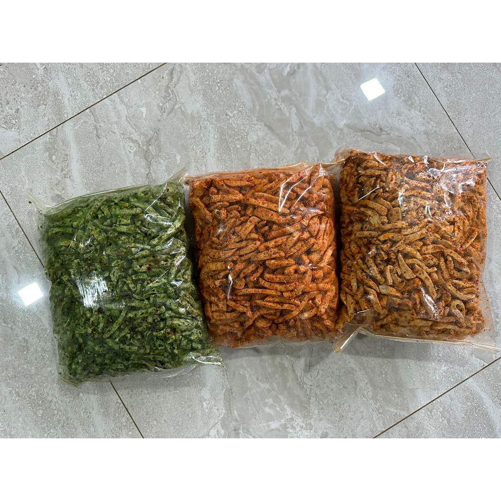 

Basreng Pedas Daun Jeruk Kiloan 250 Gram Bumbu Cikruh