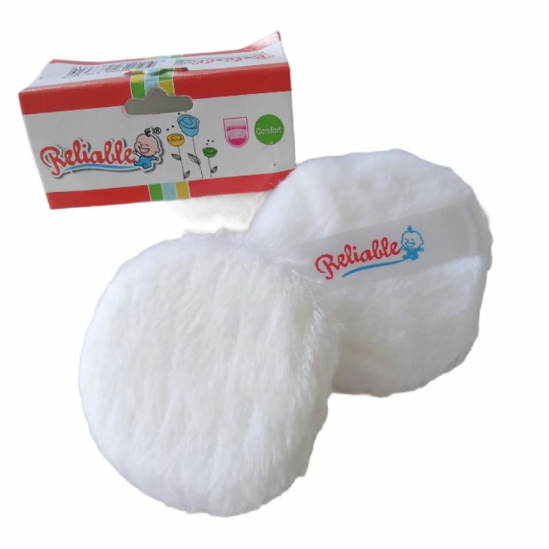 ♥BabyYank♥ RELIABLE Tepukan Bedak Bayi model Gagang dan Pita