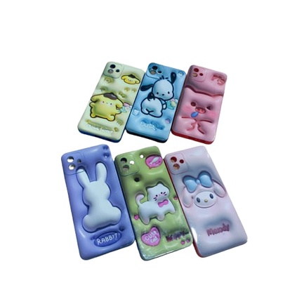 Case Motif Cute Animal 3D Realme 2 Pro 5 Pro 6 Pro 7 Pro Realme 7i C17