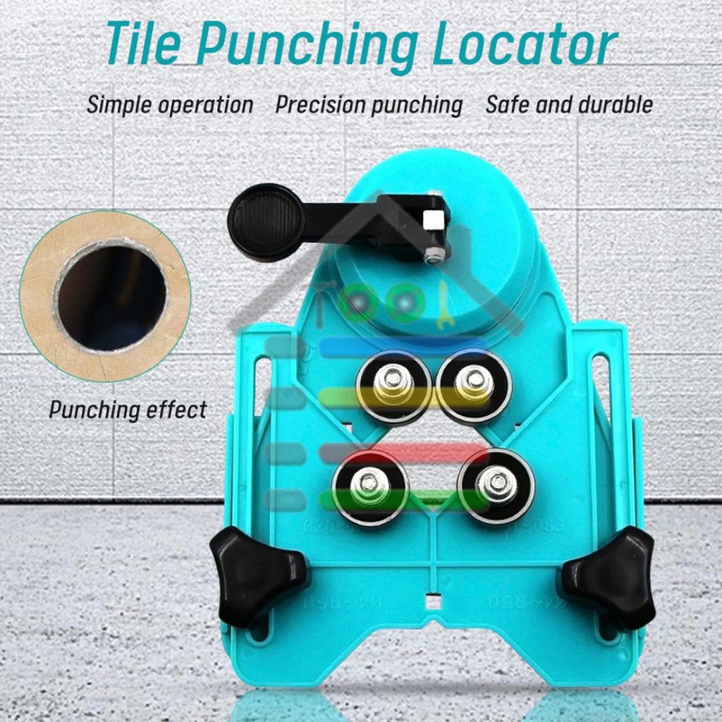 TATAKAN PELUBANG KACA HOLE LOCATOR ADJUSTABLE 4 - 83MM