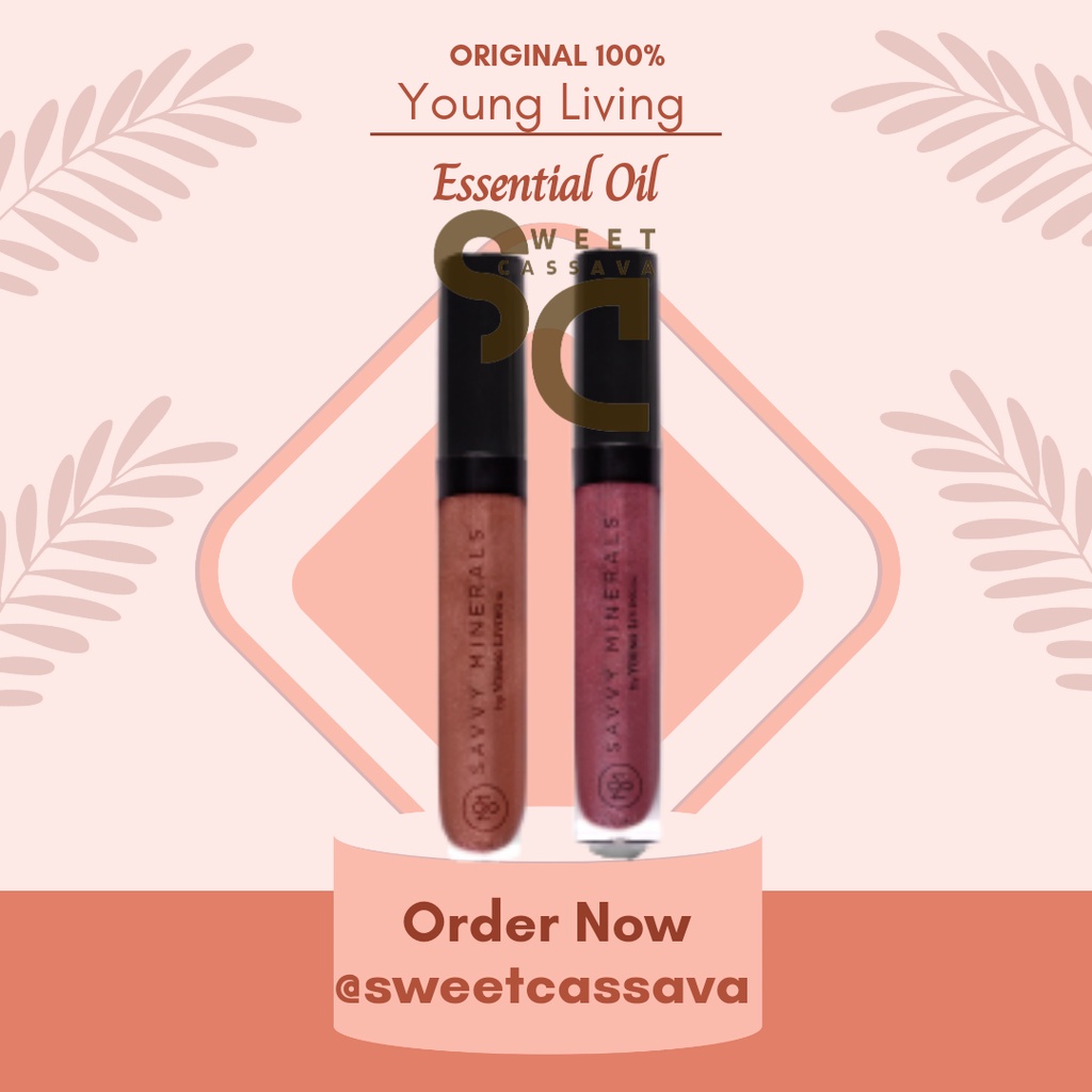 Savvy Mineral LipGloss 5 g YoungLiving Original Segel (Abundant / Embrace)