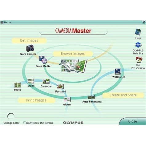 Olympus Camedia Master Pro v4.3