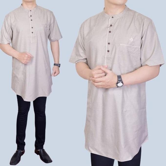BAJU KOKO SALE BAJU KOKO MUSLIM PRIA HISYAM PAKISTAN KURTA KARTUN OIL EL09I09A82L