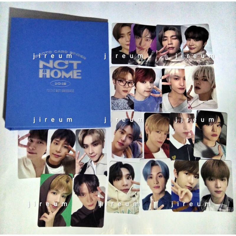 [official] sharing avail binder photocard pc set md nct home