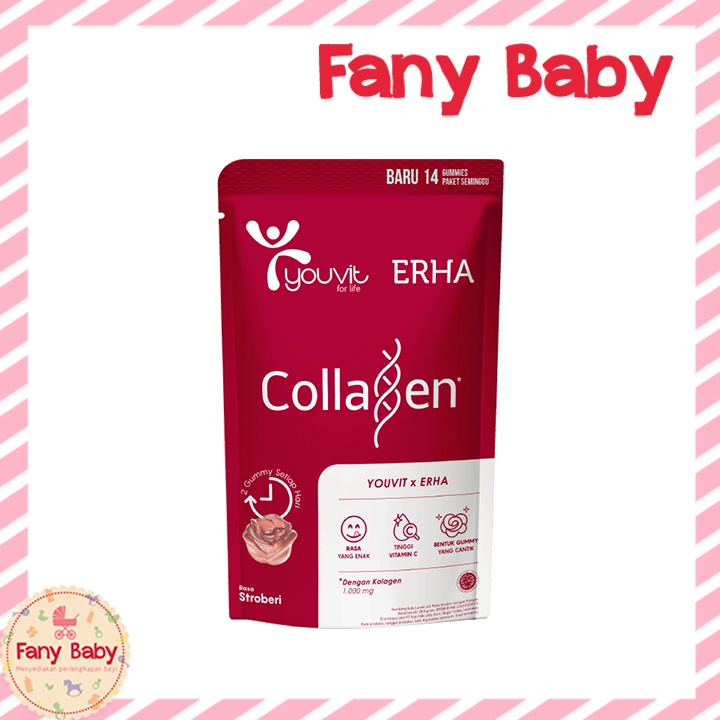 YOUVIT X ERHA COLLAGEN ANTI-AGING 14 GUMMIES