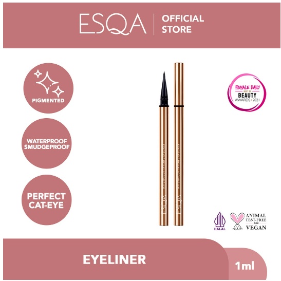 ESQA Waterproof Intense Eyeliner - Black