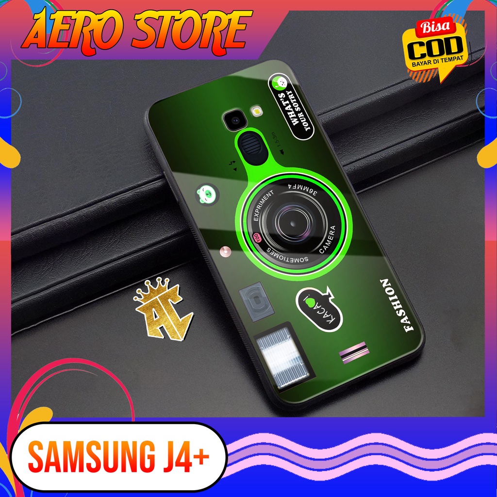 CASE SAMSUNG J4 PLUS - Casing SAMSUNG J4 PLUS Terbaru AERO STORE [ MOTIF 17 ] Silikon - Case Hp - Ca