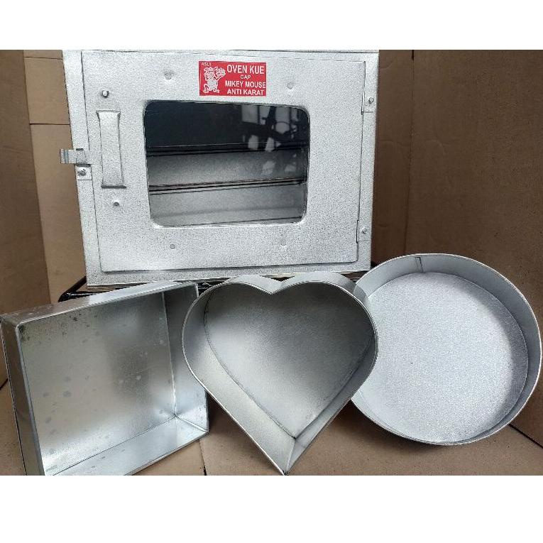 TERLARIS Oven Kompor Tangkring/loyang kotak, bulat, Love