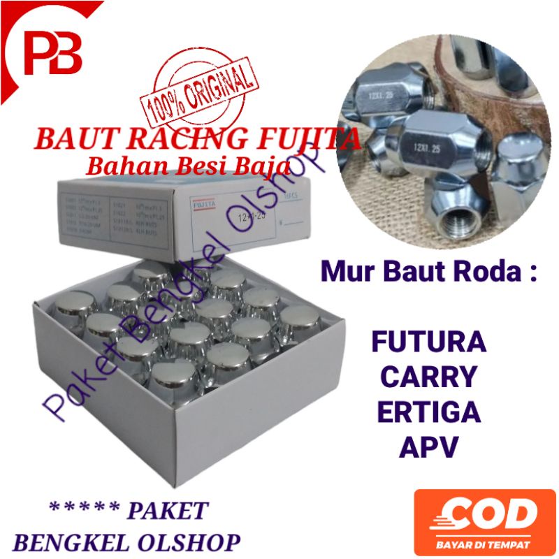 NUT RACING - Mur Baut Roda 1.25 FUJITA
