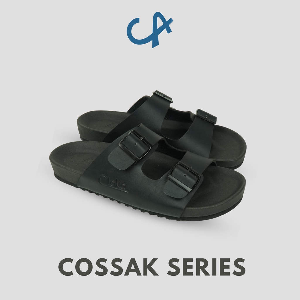 Sandal Pria Slide Distro Kasual Sendal Cowok Dewasa Original Slop Slippers Anti Slip Cloka Cossak