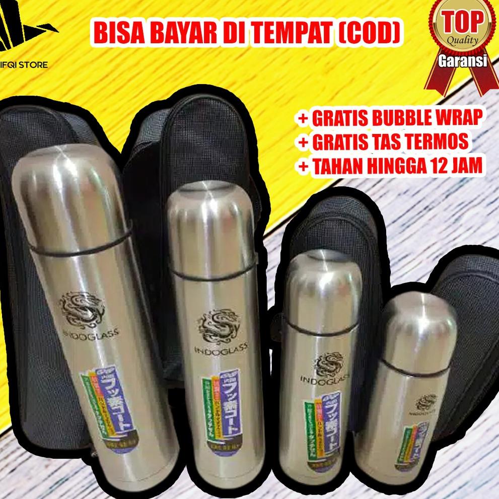 READY TERMOS TREMOS STAINLESS STEEL 350 500 750 1000 ML FREE TAS TERMOS AIR PANAS ES KECIL MINI POLO