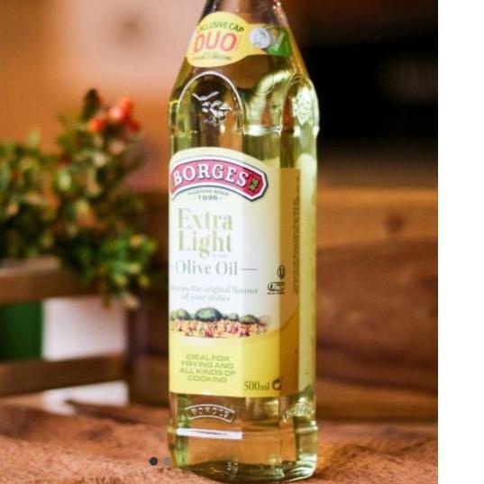 

✯ MARET 2024 Borges borjes extra light olive oil 500 ml ELOO ☁