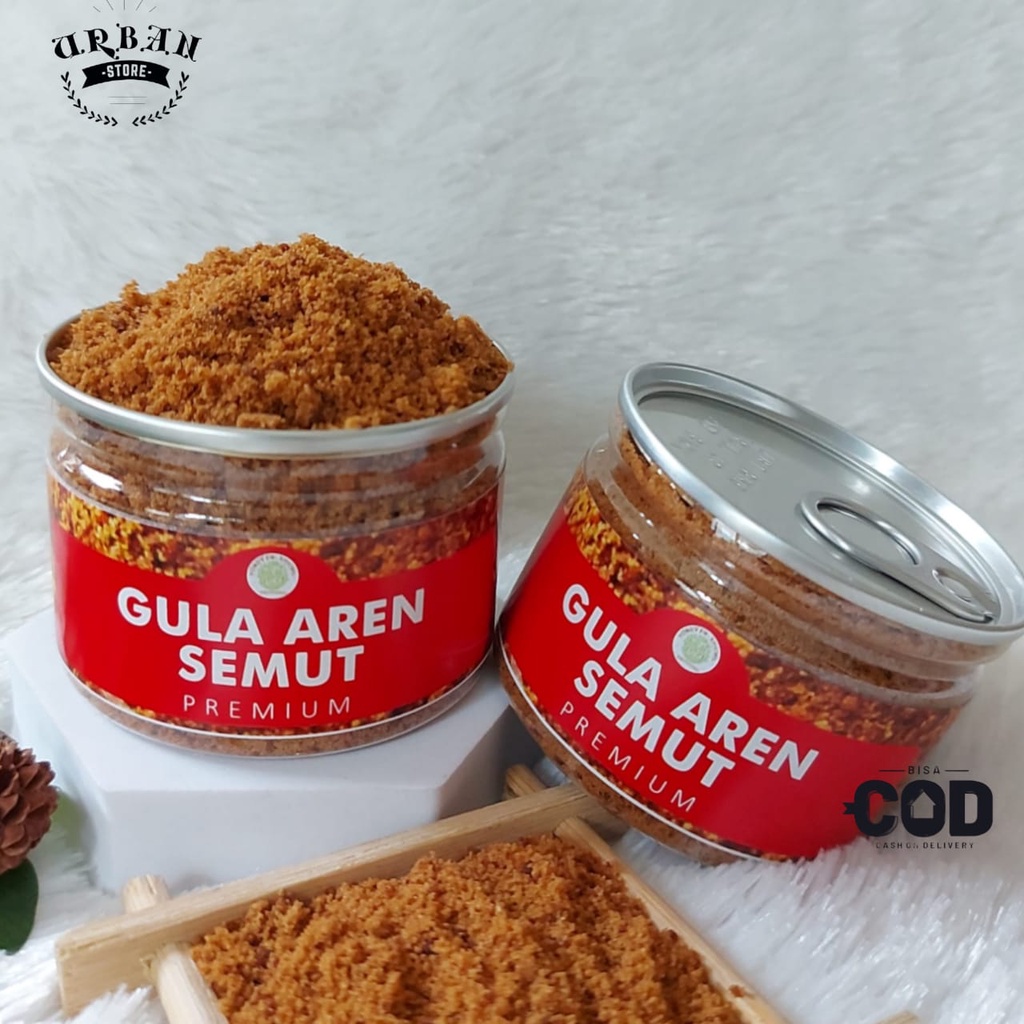 

Can - Gula Aren Semut Organik Natural Palm Sugar Kualitas Premium