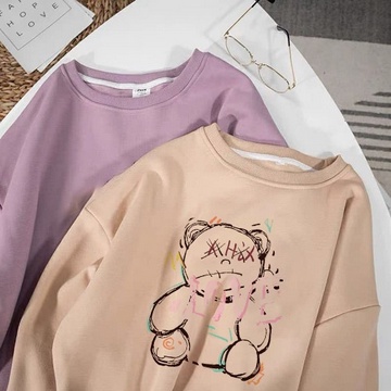 SWEATER OVERSIZE CREWNECK BEAR LOVE