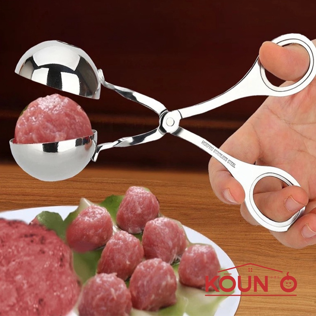 meatball maker Scoop Stainless Stell Cetakan Bakso Serbaguna Anti Lengket