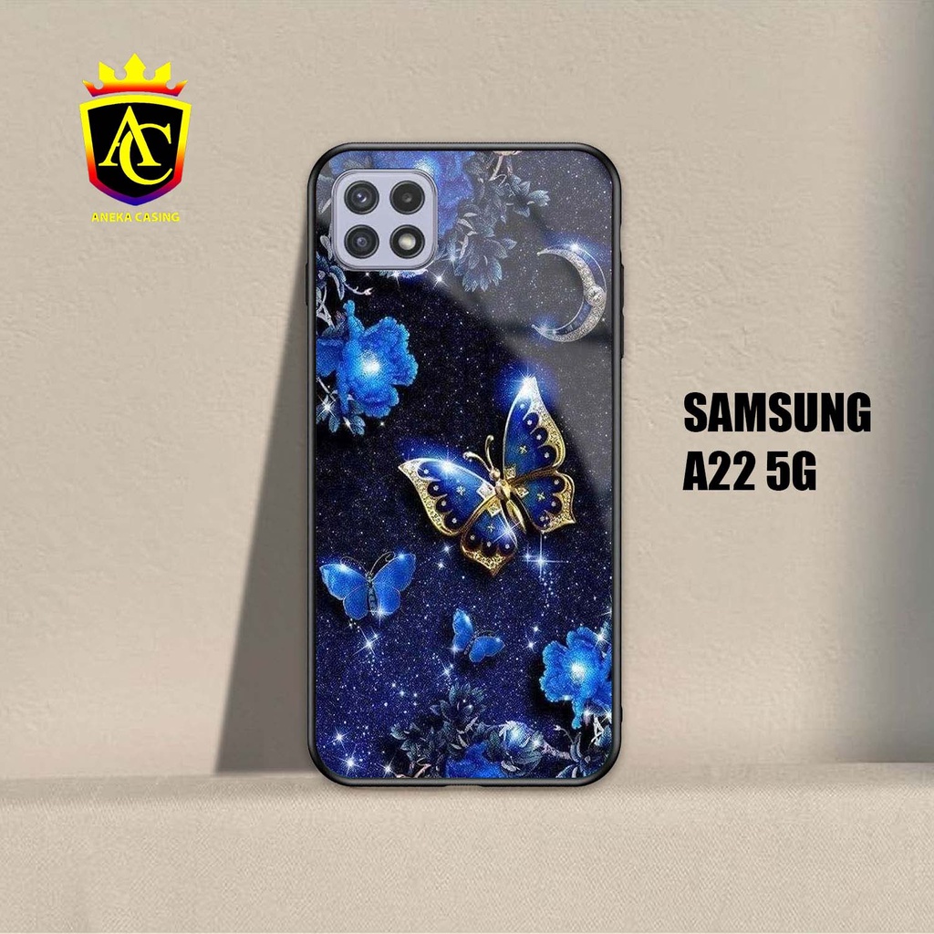 Case Samsung A22 5G Casing Samsung A22 5G Aneka Case [BTRFLY] Case Glossy Case Aesthetic Custom Case