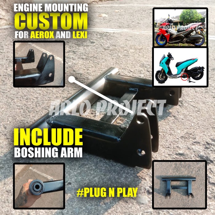 Terlaris Engine Mounting Custom Aerox Old&New