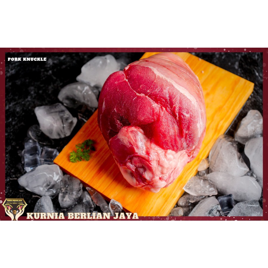 

Pork knuckel / Daging babi bagian paha belakang 1kg