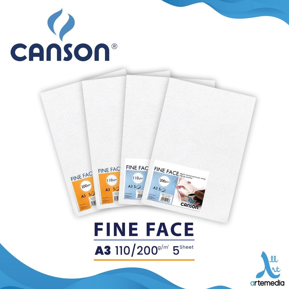 

Kertas Gambar Canson Fine Face A3 Drawing Paper Sheet Set