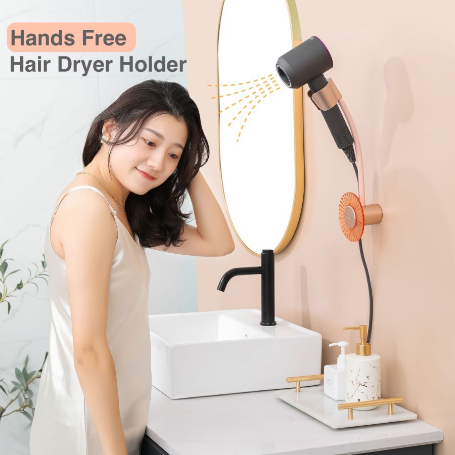 NA -handsfree hair dryer holder - hair dryer rack - tatakan hair dryer