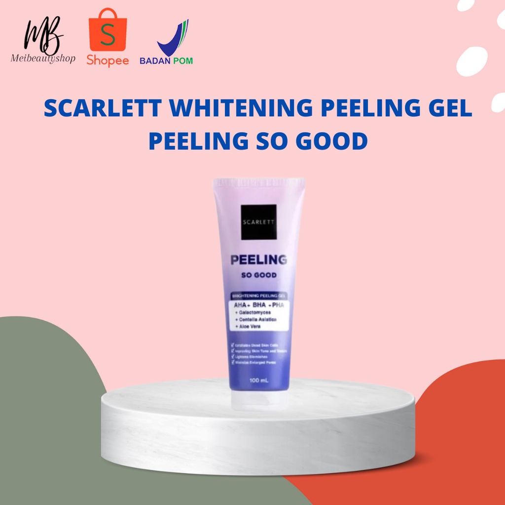 Scarlett Whitening Peeling Gel Peeling So Good